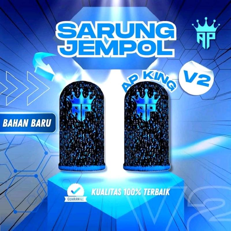 (mới) Bao ngón tay AP King V2 Andera GZ chống mồ hôi siêu nhạy màu bạc Viber premium