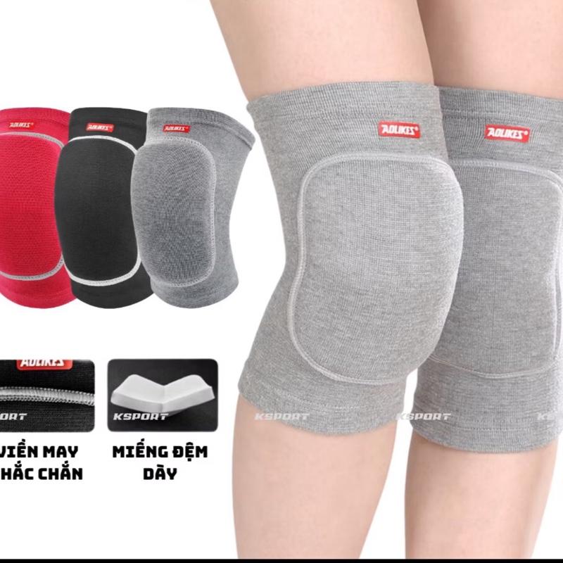 ￼Bảo Vệ Đầu Gối  Aolikes 0210, Băng Gối Hỗ Trợ Chơi Thể Thao, Gym, Yoga Có Đệm Mút Chống Chấn Thương Đầu Gối