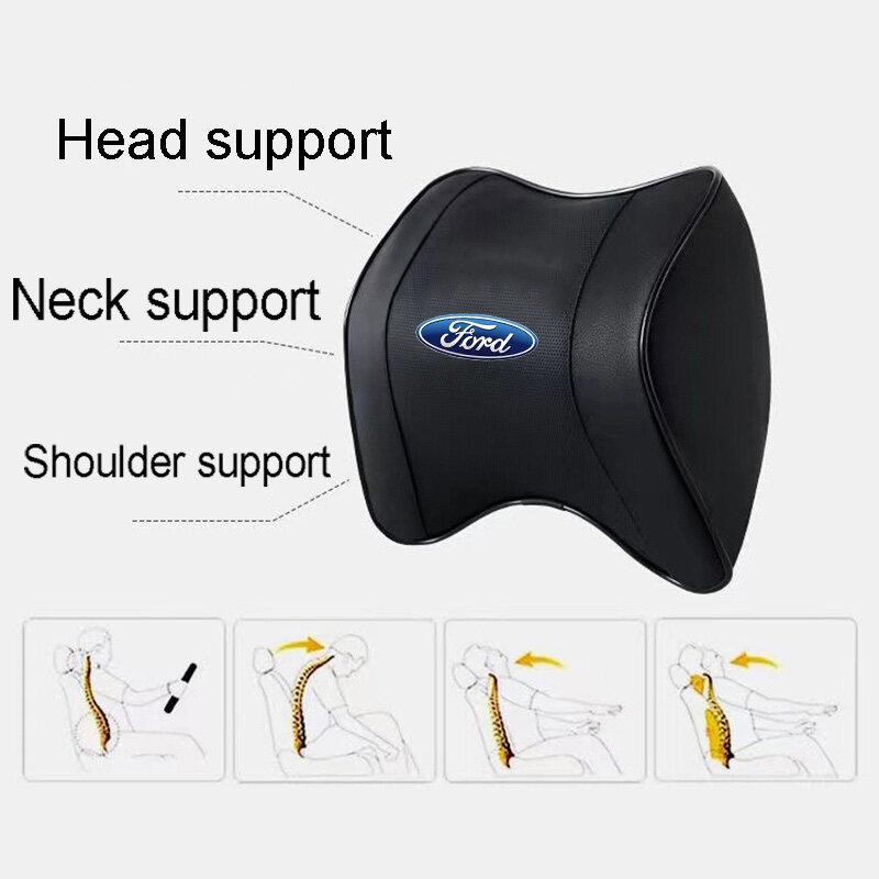 Product Introduction of Tựa Đầu Ghế Ô Tô, Gối Cổ Và Lưng Bằng Da, Bông Nhớ, Hỗ Trợ Lưng, Gối Nghỉ Ngơi Cổ, Phụ Kiện Ô Tô, Thích Hợp Cho Ford Fiesta, Ranger, T6, T7, T8, T9, Địa Lý, Everest, Ecosport, Ka, Focus 5