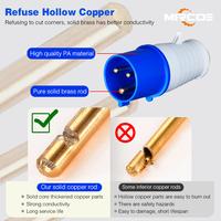 Promo IP44 Waterproof Dustproof Industrial Connector - 16/32A 220V Male ...