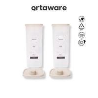 Gambar DAPAT2 Ortaware Toples 2in1 Bisa Jadi Botol Minuman di Kulkas 2.2Liter - Purple dari Ortaware Kota Depok 4 Tokopedia