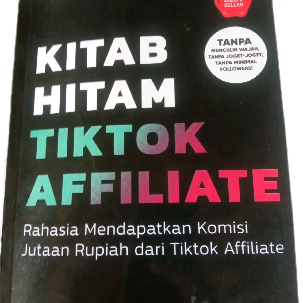 kitab hitam tiktok affiliate