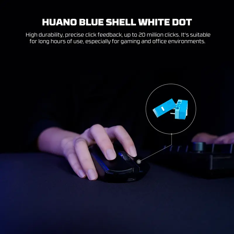 Fantech CRYPTO Gen II VX7v2 WG7v2 Mouse Gaming WIreless Dongle 2.4ghz PC Kabel Macro 1
