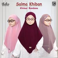 Gambar Shahia Servantina - Salma Khiban Hijab Instan Khimar Bandana Jersey Anak Perempuan - Jersey Black, XL dari outfit muslim sikecil Kab. Ngawi 1 Tokopedia