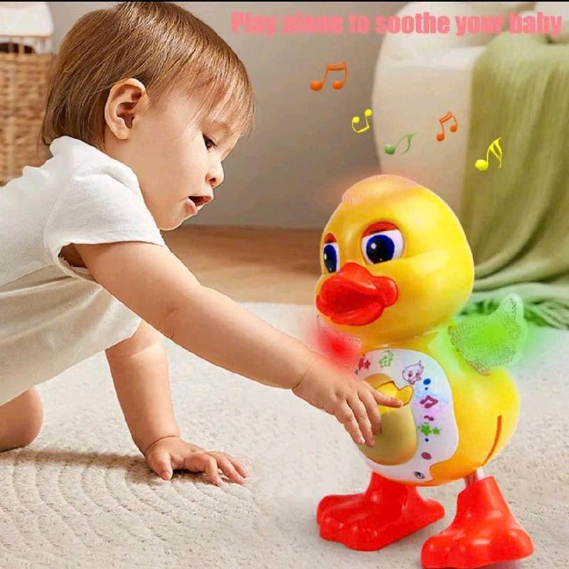Đồ chơi vịt biết nhảy biết múa phát nhạc có đèn ,chú vịt nhảy theo nhạc cho bé
