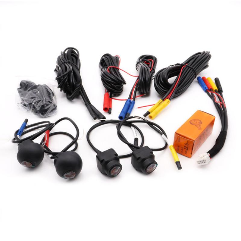 Product Introduction of 360 Car Camera Panoramic Surround View 1080P AHD Right+Left+Front+ Rear View Camera System for Android Auto Radio Night Vision 22