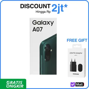 Samsung Galaxy A07 LTE 8/256 6/128 4/128 4/6GB Helio G99 Garansi Resmi Indonesia