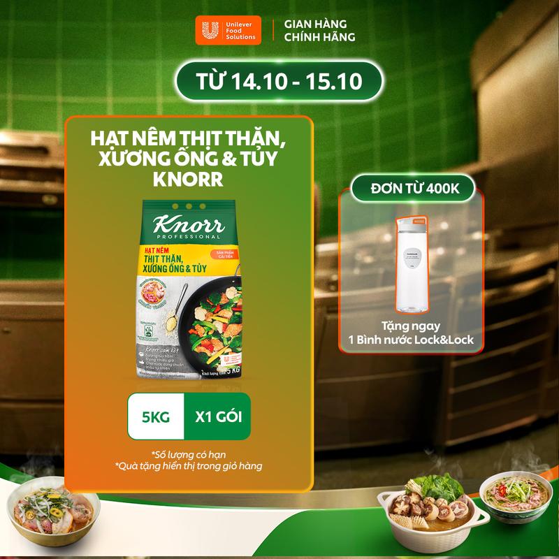 Hạt Nêm Thịt Thăn Xương Ống và Tủy Knorr Professional 5kg - Chuyên Dùng Cho Nấu Ăn