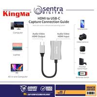 Gambar KingMa BMU024 HDMI to USB Type C Audio Video Capture Card 4K Adapter dari Sentra Digital Kota Surabaya 1 Tokopedia