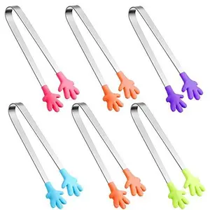 Silicone mini tong hand shape capitan silicone mini capitan cookies kecil
