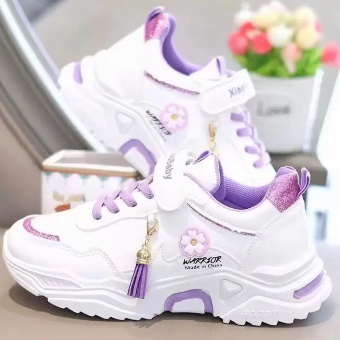 pengeran TERMURAH!!! Sepatu sneakers anak perempuan flower warior edition size 26-35