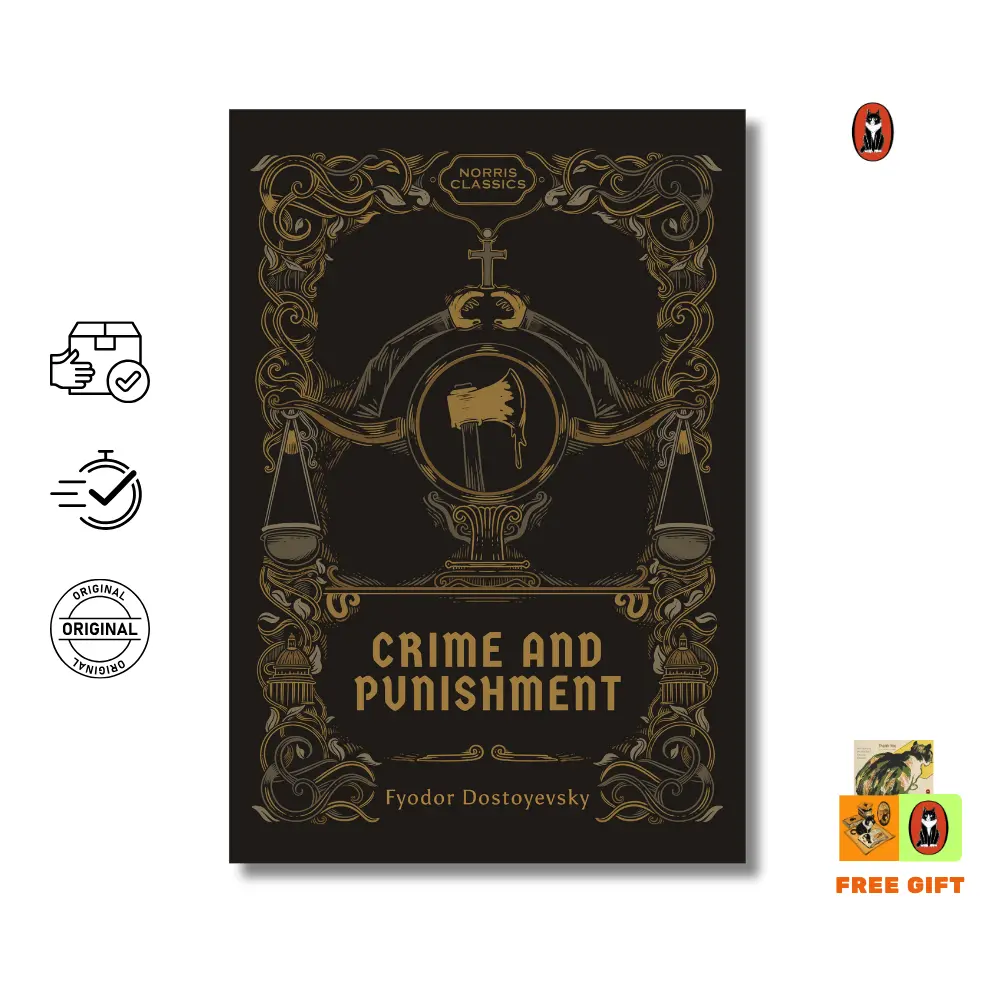 [Norris Book] HARD COVER Crime and Punishment by Fyodor Dostoyevsky