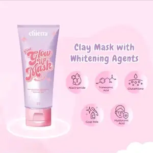 CHIERRA PINK GLOW MASK VIRAL - Clay Mask  For Bright & Glowing Skin