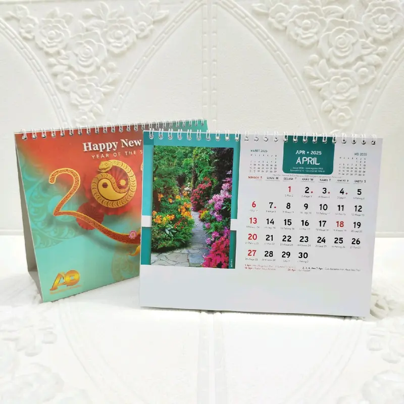 KALENDER MEJA (duduk) ukuran standar 2025 5