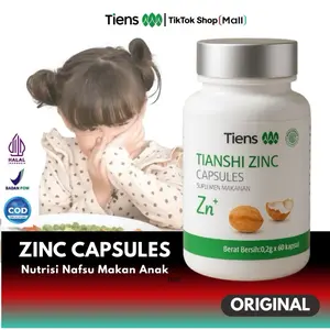 ZINC Capsules - Nutrisi Kecerdasan dan Pertumbuhan Anak - Solusi Anak GTM - All Varian