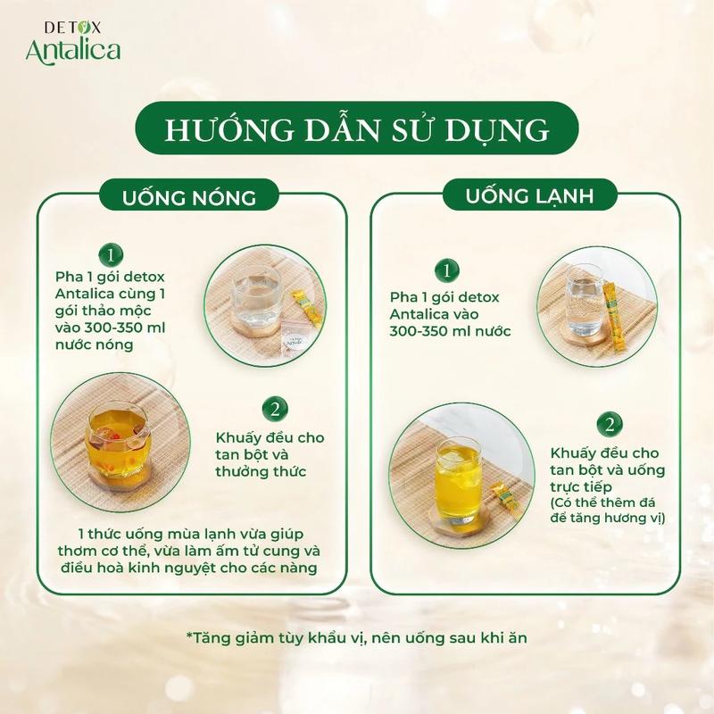 (SÉT NÓNG) Detox Dứa Thơm Antalica Hỗ Trợ Sáng Da, Cung Cấp Vitamin C Hộp 3g x 20 gói 6