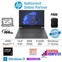 Gambar HP Victus Laptop 15 AMD Ryzen 7 8845HS RTX 4050 8GB 512GB IPS 144Hz - Blue, 8GB dari Sentral Komputer-HP Authorized Kota Administrasi Jakarta Timur 1 Tokopedia