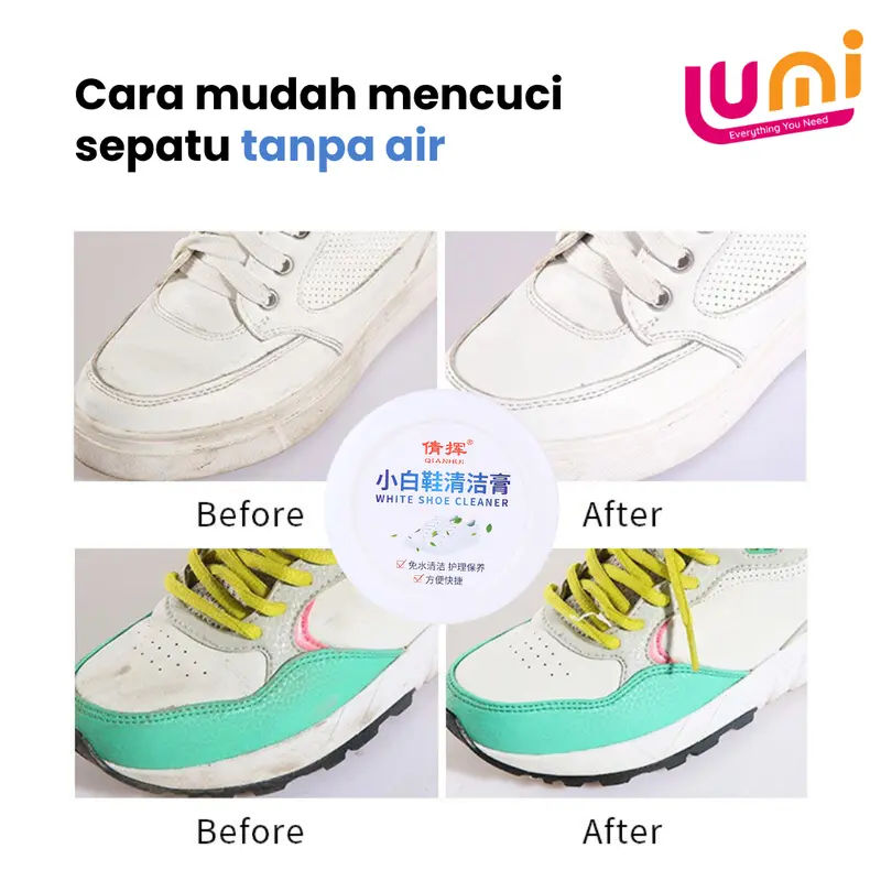 Pembersih Sepatu Tanpa Air Dan Instan - Shoe Cleaner 4