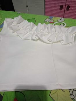 Product Review of Evaluna Ruffle One Shoulder Scuba Tanktop FLORA- 1.0404 from A**h Q**y 1