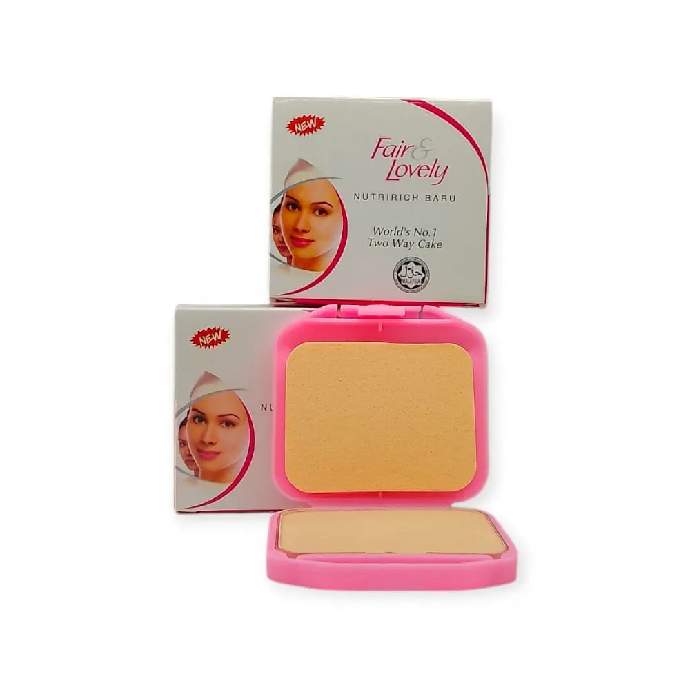 Fair & Lovely Bedak Refill Nutririch Baru World's No 1 Two Way Cake untuk Kulit Lebih Cerah