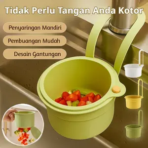 PRAKTIS ANTI MAMPET Keranjang Penyaring Wastafel Dapur / Jaring Anti Sumbat untuk Bak Cuci Piring