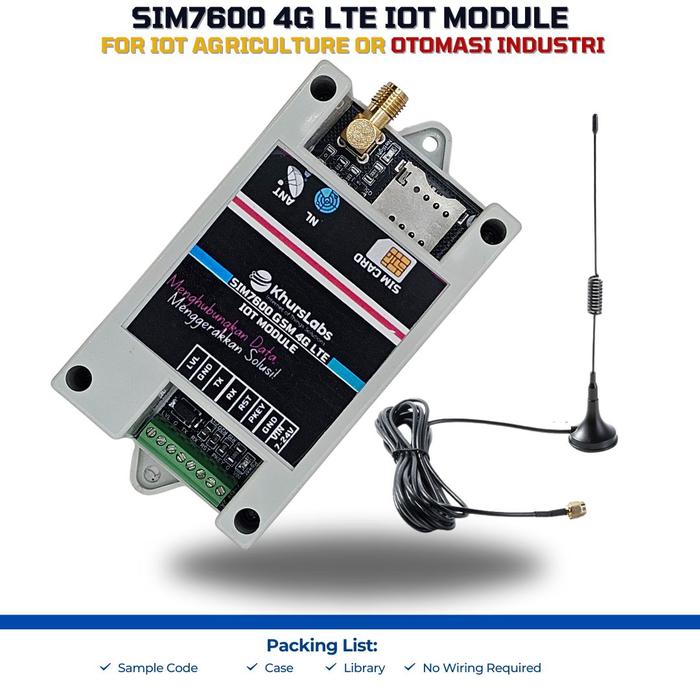 Jual SIM7600 4G LTE IOT MODULE untuk IOT Pertanian atau Otomasi ...