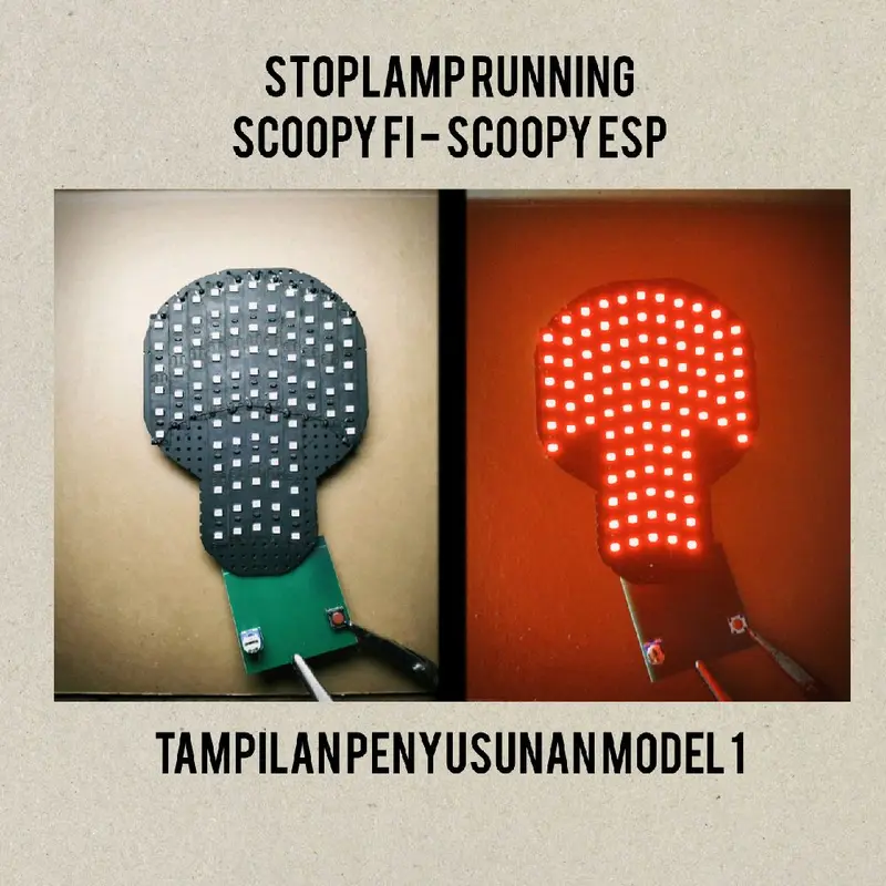 STOPLAMP RUNNING SCOOPY FI - SCOOPY ESP 10 MODE KEDIP OTOMATIS Bisa Request Running Love dan Bisa Request Warna 0