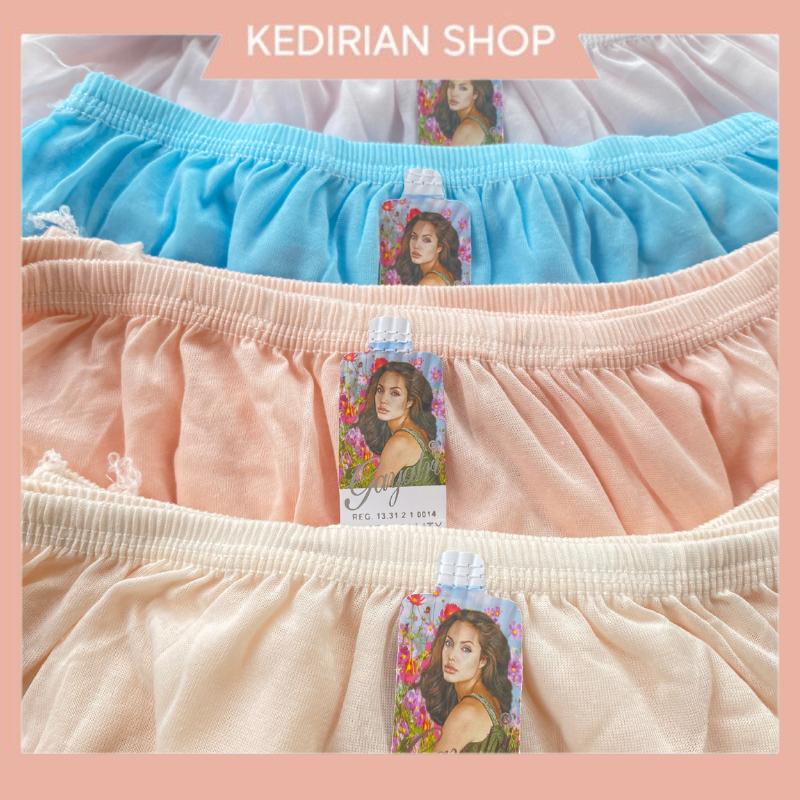 PAKET ISI 3 Celana Dalam Wanita Motif Bordir Nyaman Cantik Berbagai macam ukuran [ S, M, L, XL, 3L, 4L] 3