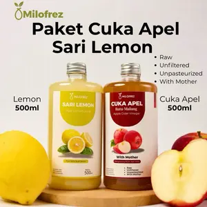 Paket Milofrez cuka apel dan sari lemon