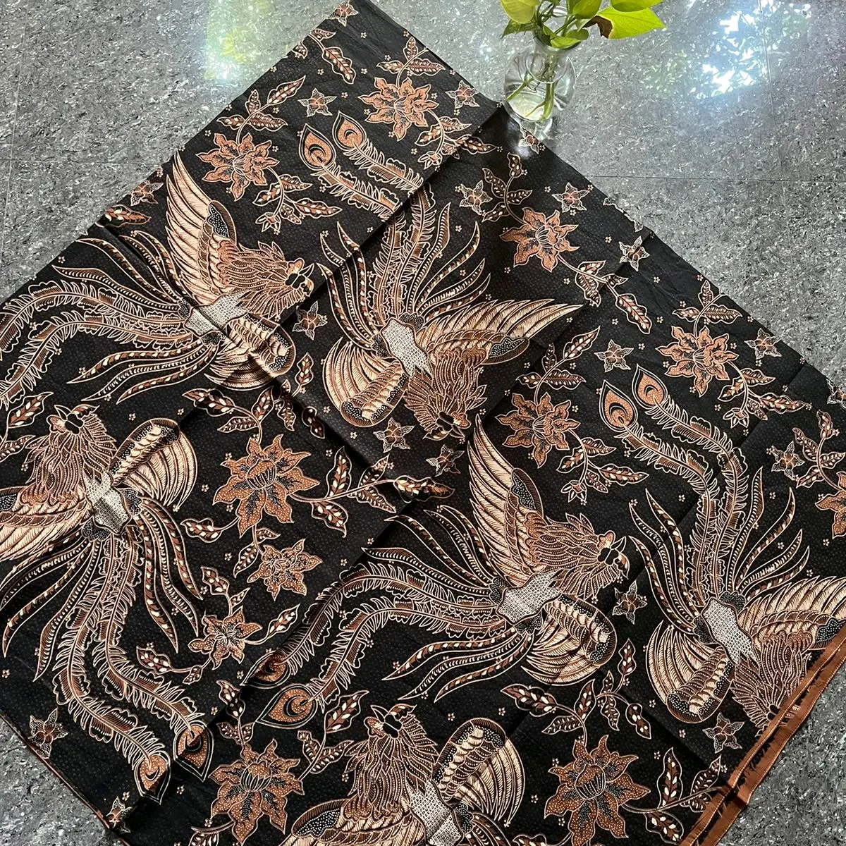 Kain Batik Motif Cendrawasih - Bahan Katun Premium Mercerized Sanforized