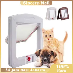 Pet Door / Pintu Anjing Kucing Hewan / Cat Door With Tunnel