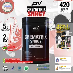 PROVUS Creatine Matrix SNRGY HMB 420 Gram 60 Servings Serv Suplement Gym Fitness Cre Monohydrate Kreatin