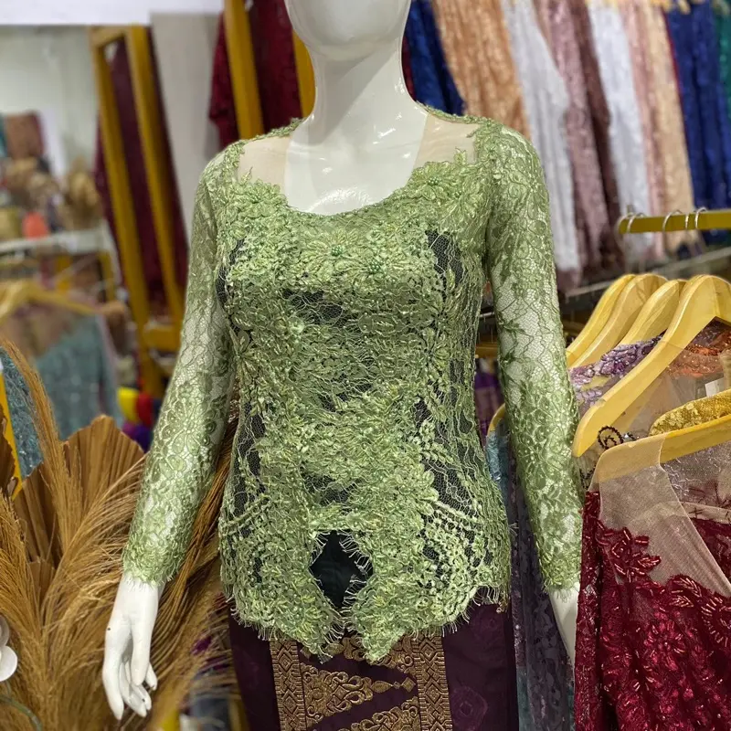 Kebaya Modifikasi Modern Full Payet Tabur | Kebaya Bali | Kebaya Wisuda | Kebaya Modern
