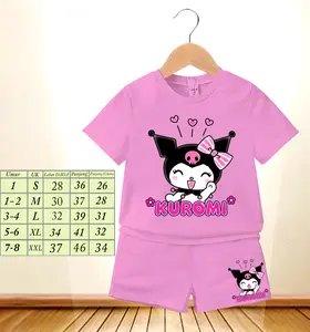 Setelan Anak Perempuan Dan Motif Kuromi Beauty