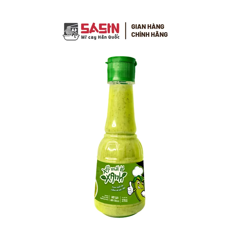 1 chai xốt muối ớt xanh Hàn Quốc 270gr