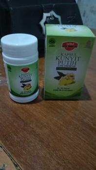 Product Review of Kapsul Ekstrak Kunyit (Kunir) Putih Ath-Thoifah Original BPOM | Herbal Terapi Kanker Tumor Miom Kista Vertigo Dll from M**a 0