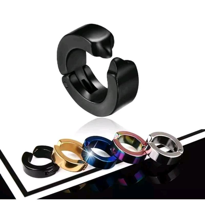 anting jepit korean style tanpa tindik (stainless) 1