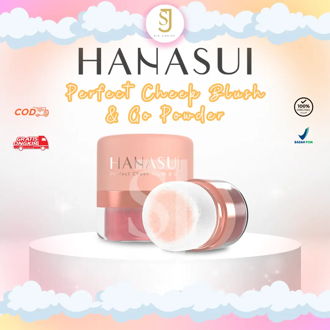 Hanasui Perfect Check Blush And Go | Blushon Powder