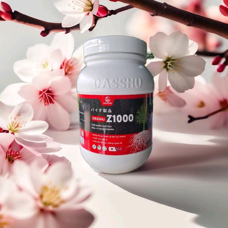  Phân bón Dassu Z1000 hộp 1kg. Bung rễ mạnh đi đọt nhanh xanh cây dày lá giải đôc hữu cơ chống nghẹt rễ 
