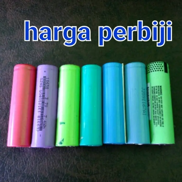 Batre lithium 18650 copotan laptop 2200mah berkwalitas Powerbank 0