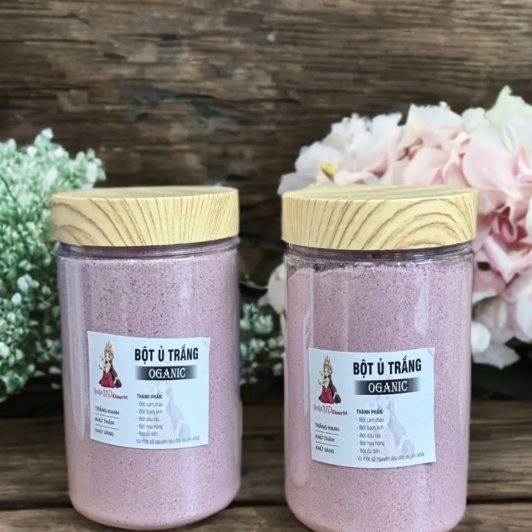 Bột Ủ TRẮNG Da Oganic  TẨY DA BODY                             MD KHMER 94 MUA 1 tặng 1 500gr 4