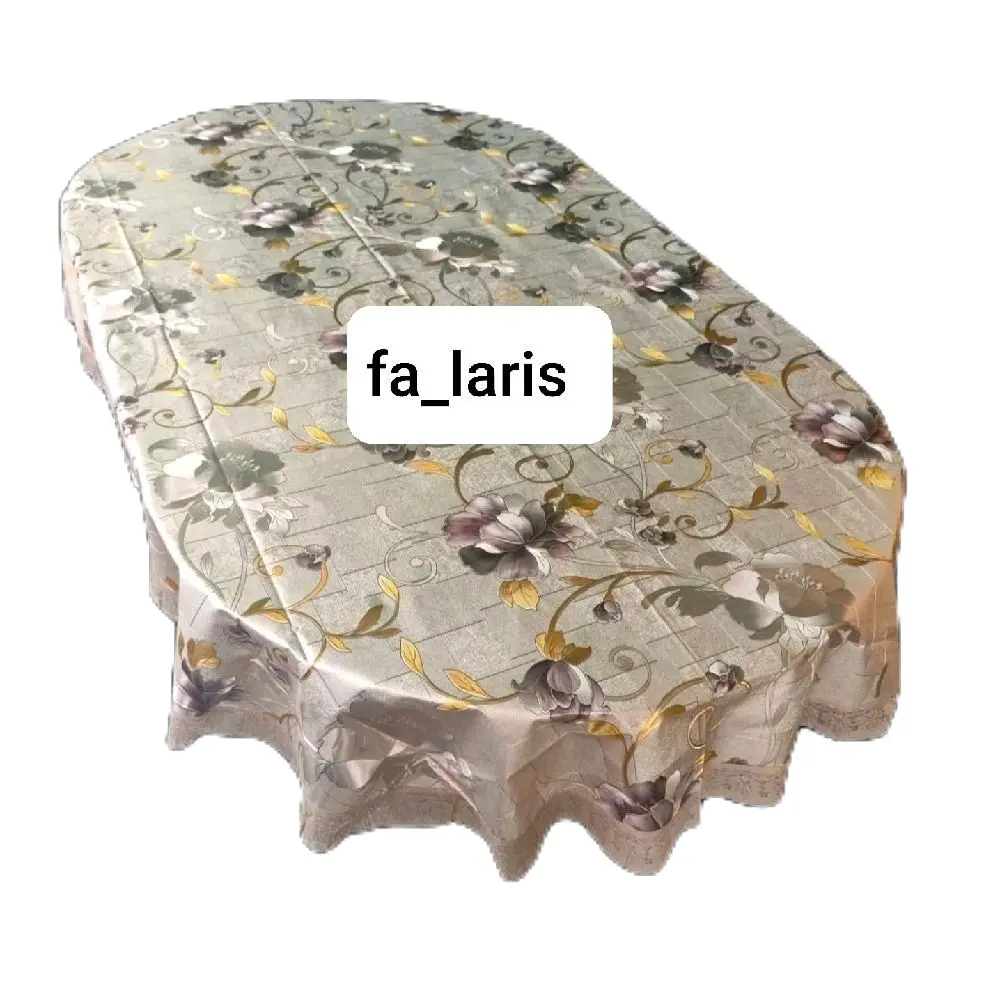 taplak meja makan 6/8 kursi uk 150x225 Oval