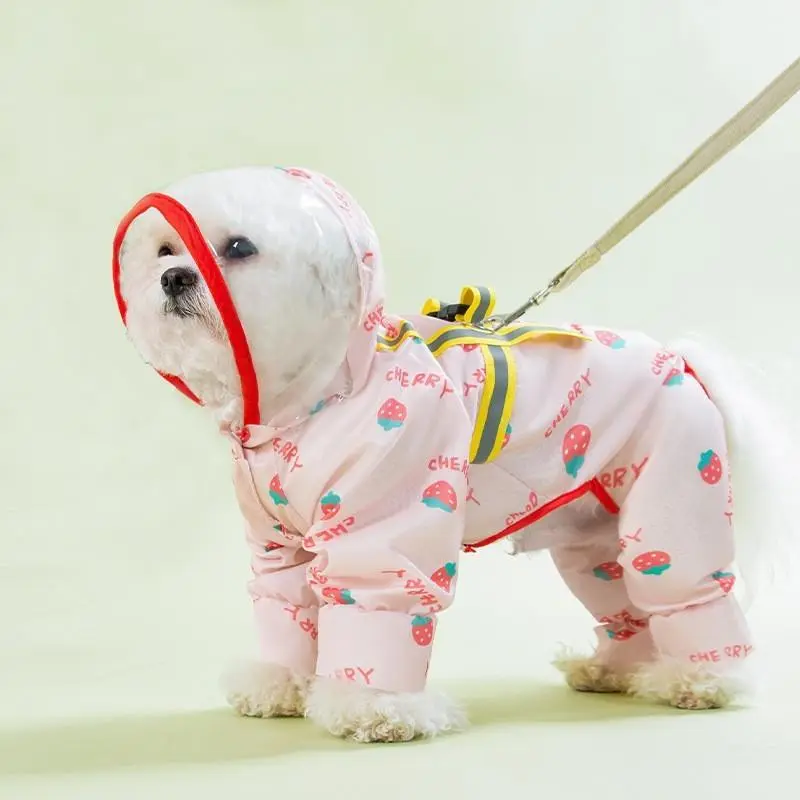 Jas Hujan Anjing JHP2 / Pet Raincoat for Dog Ryuyu