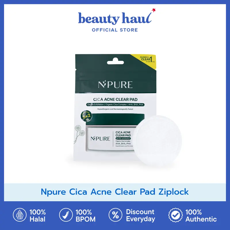 NPURE Cica Acne Clear Pad Ziplock 0