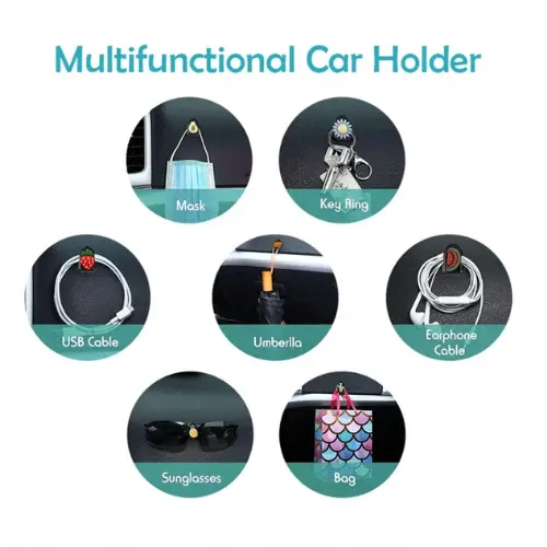 Mini Car Hook Gantungan Mini Karakter Kartun Gantungan Mobil Cantolan 4