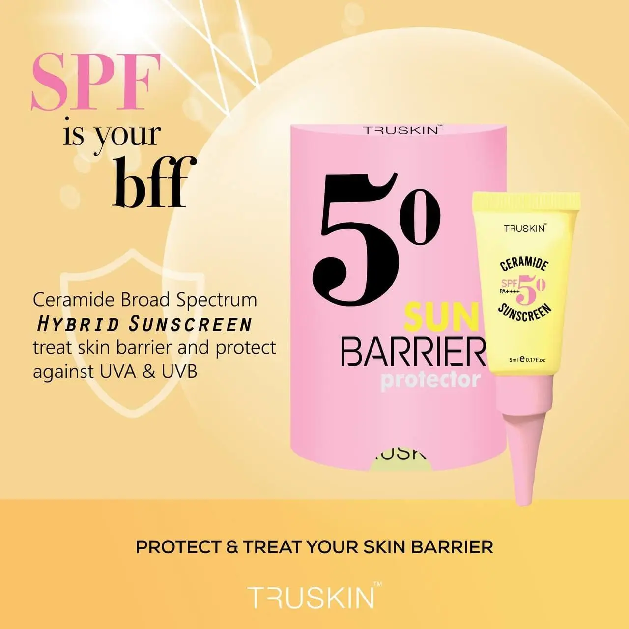 Ceramide Hybrid Sunscreen for skin barrier SPF50PA++++