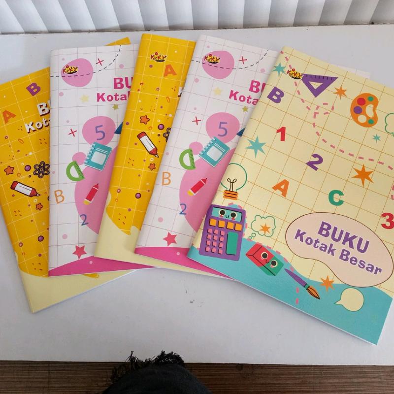 buku kotak besar/buku mandarin kiky 38 lembar stationery 3