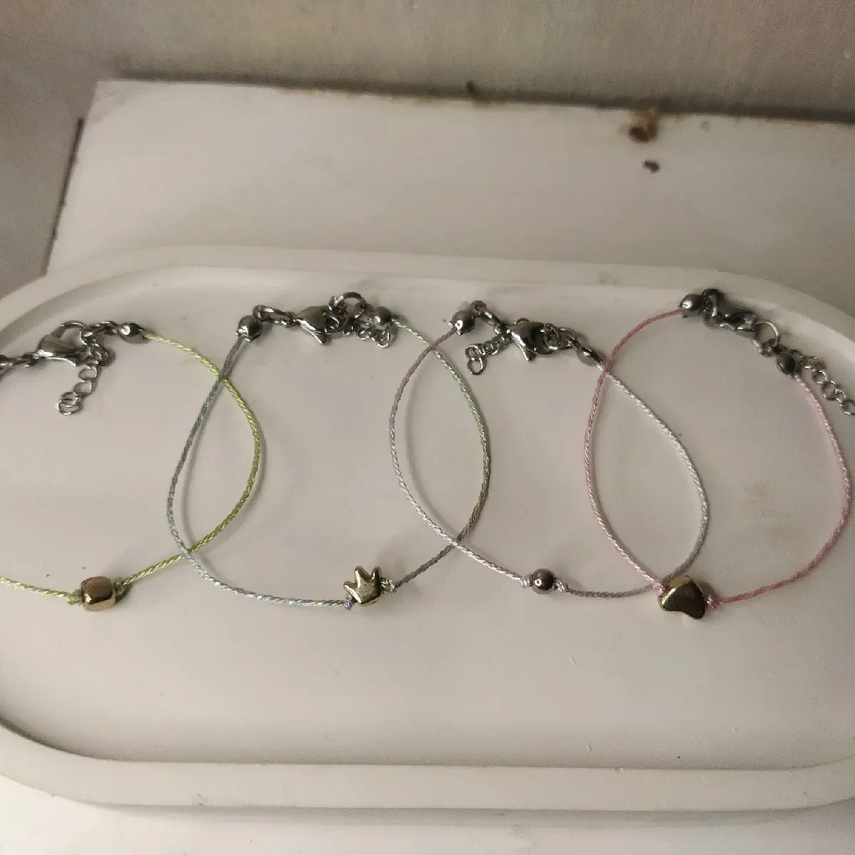 Gelang Invisible charm model Korea kecil lucu imut gemes
