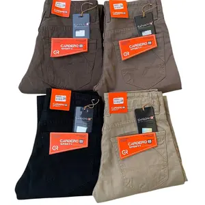 celana kanfas sulfur pria Cardero 69 sporty original Standar Bordir Casual Tebal Fit Cream Hitam Mocca Grey