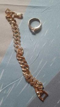 Product Review of gelang sisik naga Titanium bonus cincin permata satu anti karat anti luntur from u**6 0